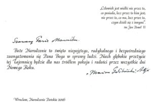 Jego Ekscelencja Ks Arcybiskup Marian Gołębiewski